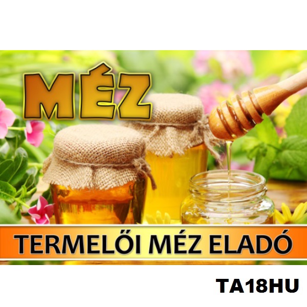 Tabule na predaj medu maďarské, veľkosť M - vzor TA18