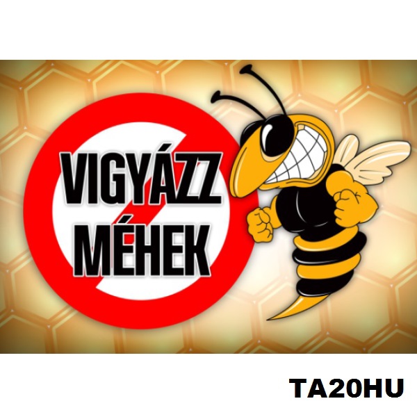Tabule na predaj medu maďarské, veľkosť M - vzor TA20