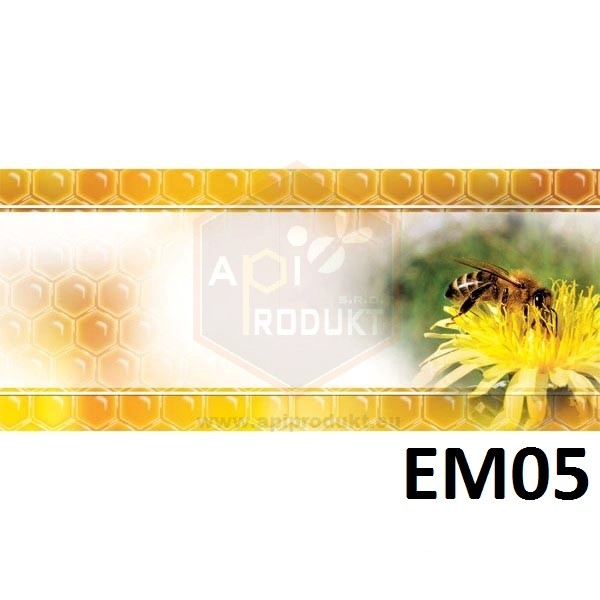 Samolepiace etikety malé, 100 ks - vzor EM05