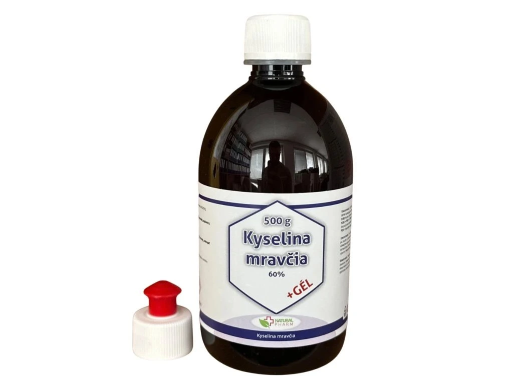 Kyselina mravia 60% gl, 500g