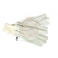 Rukavice celoko�en� kr�tke s man�etou - ve�kos� XL