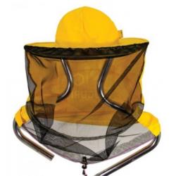 Včelársky klobúk  s vytiahnuteľnou sieťovinou, plátený vzadu