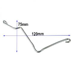 Spona na zopnutie ��ov s dvomi o�kami BEE, 2ks 1