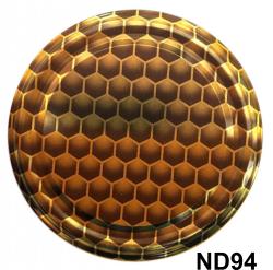 Vieko plechov TWIST 82 - vzor ND94