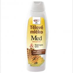 Telov mlieko Med + Q10, 500ml