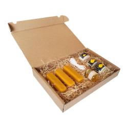 Kreat�vna sada mini vosky a �ajov� svie�ky s viano�n�mi mot�vmi