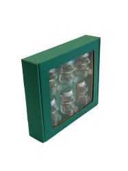 Dekora�n� papierov� balenie zelen�