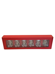 Dekora�n� papierov� balenie - �erven� R61 - 1