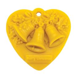 Viano�n� ozdoba srdie�ko so zvonmi