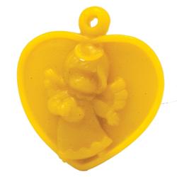 Viano�n� ozdoba srdie�ko s anjelikom