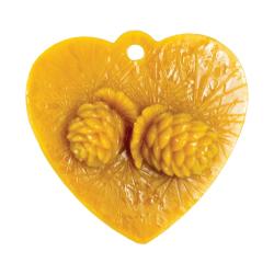 Vianon ozdoba srdieko so ikami