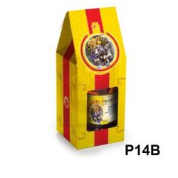 Dekoran kartn na pohr 315 ml - vzor B