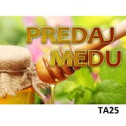 Tabua na predaj medu, vekos M - vzor TA25