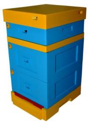 ھ Langstroth s vysok�m varroa dnom, ma�ovan�