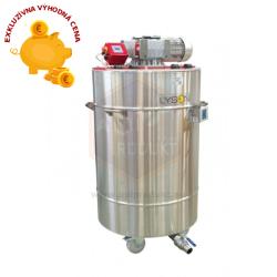 Zariadenie na pastovanie a dekrytalizciu medu 600l, automat 400V