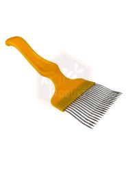 Odvie�kovacia vidli�ka s lomen�mi ihlami, plastov� rukov�