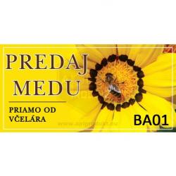 Bannery na predaj medu, ve�kos� XXL - vzor BA01