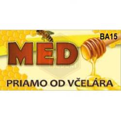 Bannery na predaj medu, vekos XL - vzor BA15