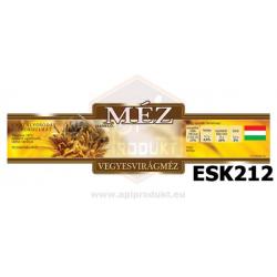Samolepiace etikety ozdobné maďarské, 100 ks - vzor ESK212