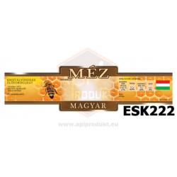 Samolepiace etikety ozdobné maďarské, 100 ks - vzor ESK222