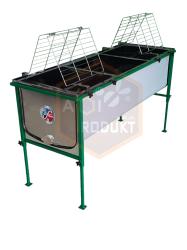 Odvie�kovac� st�l nerezov�, 1.5m, nerezov� v�pust