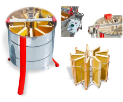 Radi�lny medomet Radialnove, nerezov�, 9-r�mikov� elektrick�