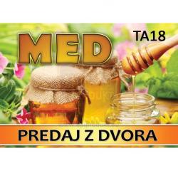 Tabua na predaj medu, vekos M - vzor TA18