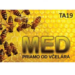 Tabua na predaj medu, vekos M - vzor TA19