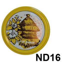 Vie�ko plechov� TWIST 82 - vzor ND16