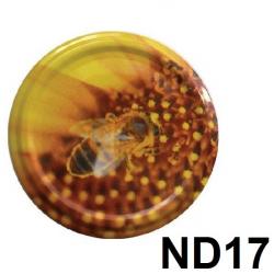 Vie�ko plechov� TWIST 82 - vzor ND17