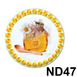 Vie�ko plechov� TWIST 82 - vzor ND47