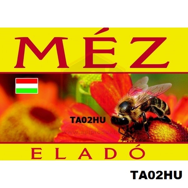 Tabule na predaj medu maďarské, veľkosť M - vzor TA02