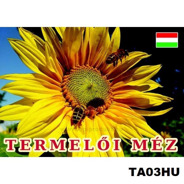 Tabule na predaj medu maďarské, veľkosť M - vzor TA03